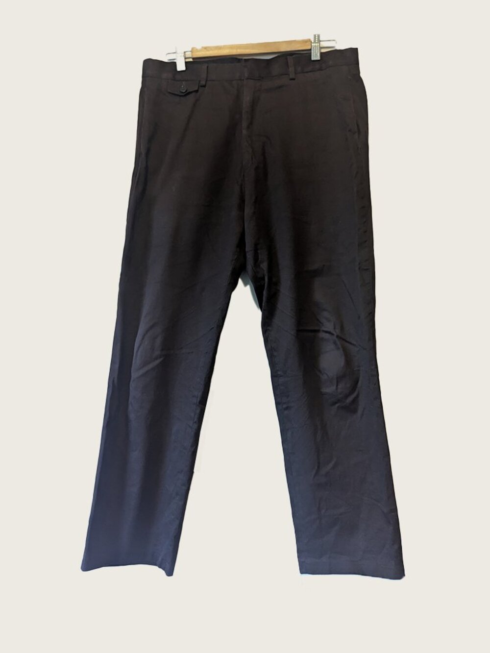 ECOLE DE PENSEE - Chocolate chinos - Sz 48
